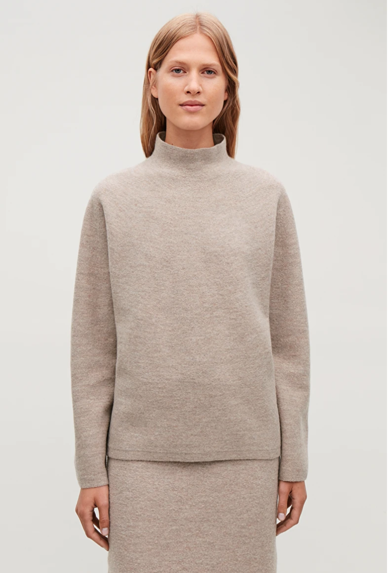 Boiled Wool Jumper $125