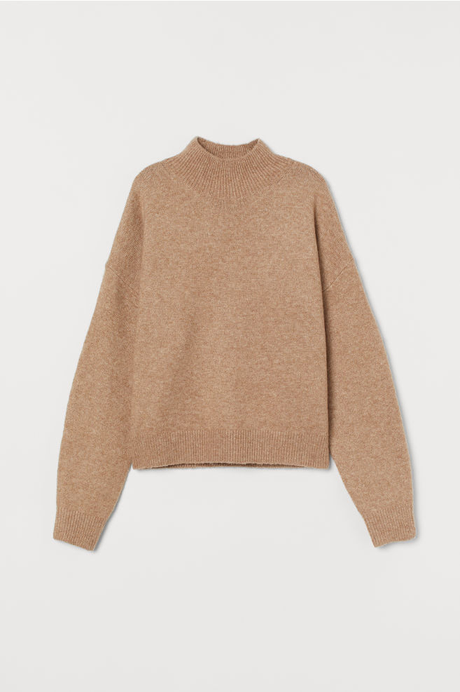 Knit Mock-turtleneck Sweater $29.99