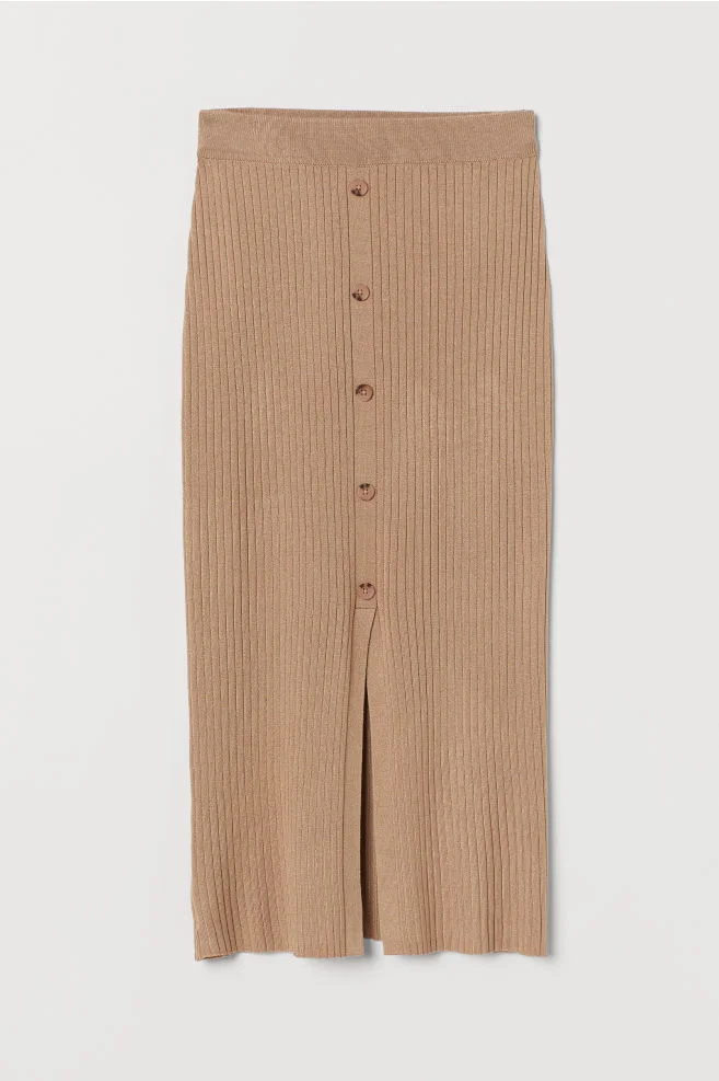 Rib Knit Skirt $24.99