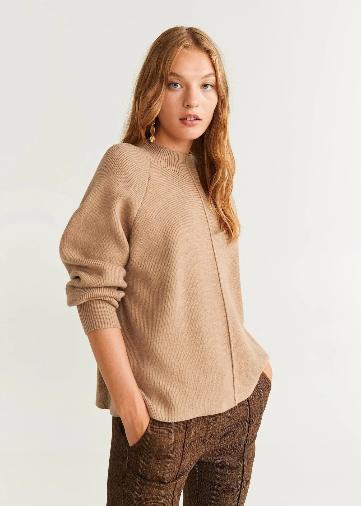 Ribbed Knit Sweater