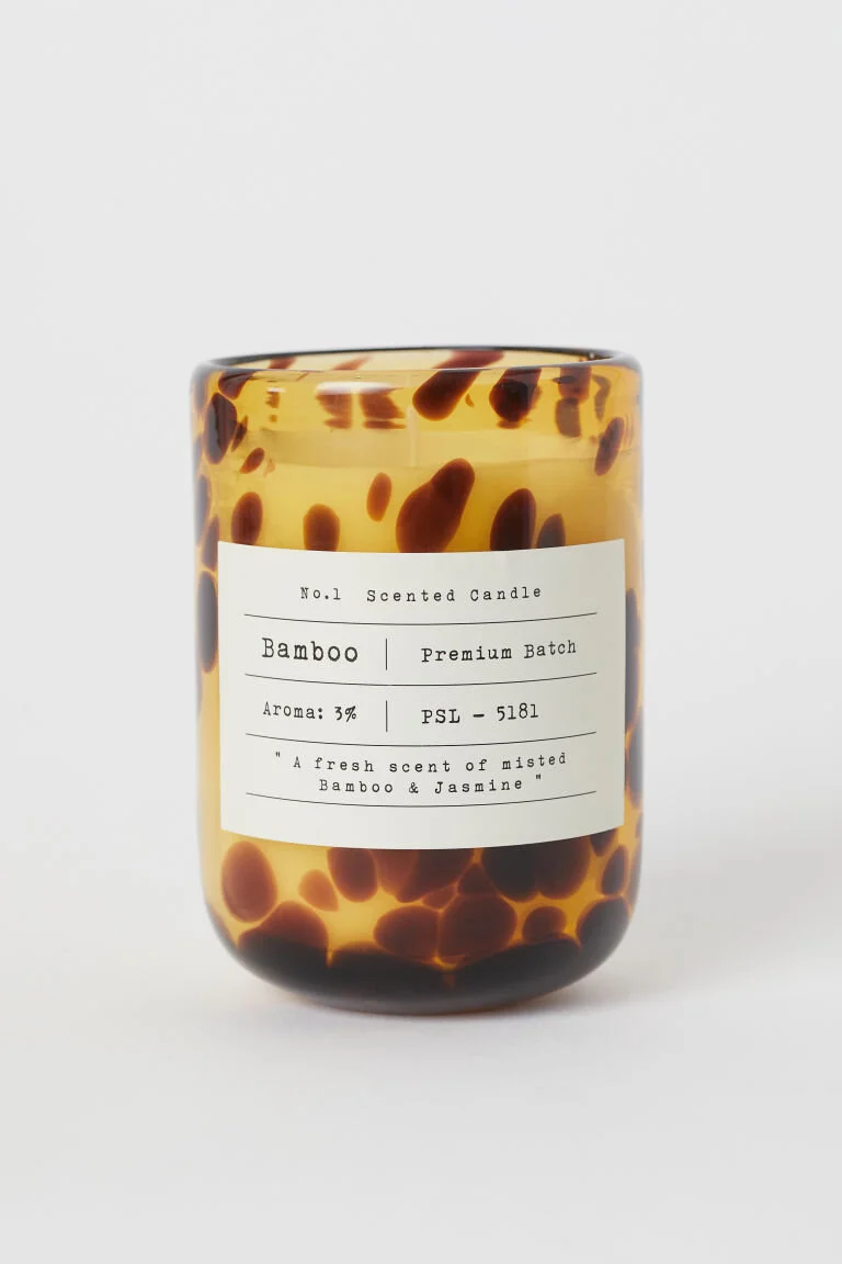 Bamboo Candle
