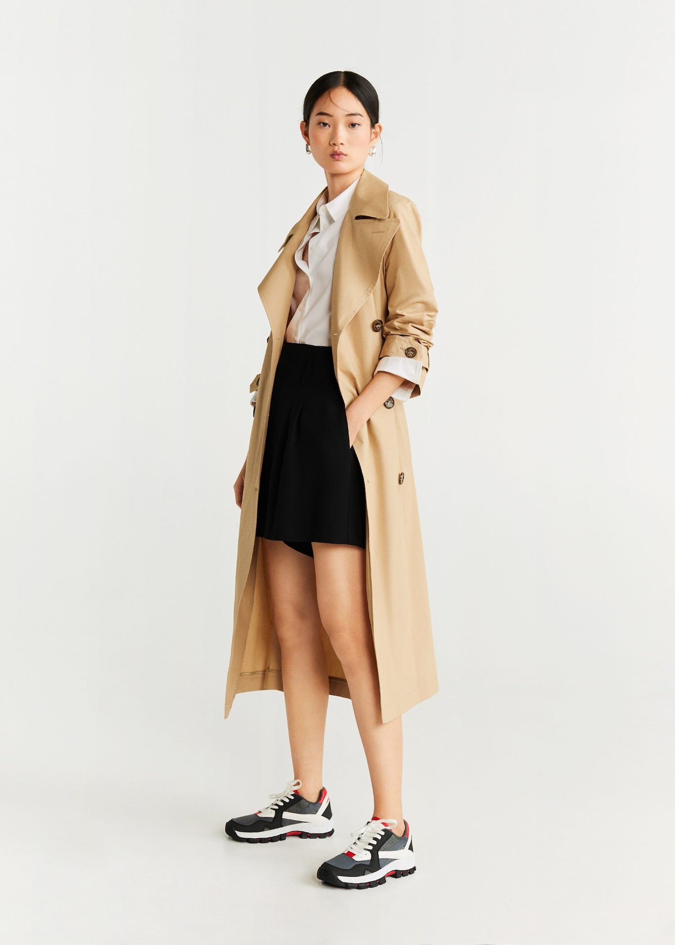 Classic Belted Trench
