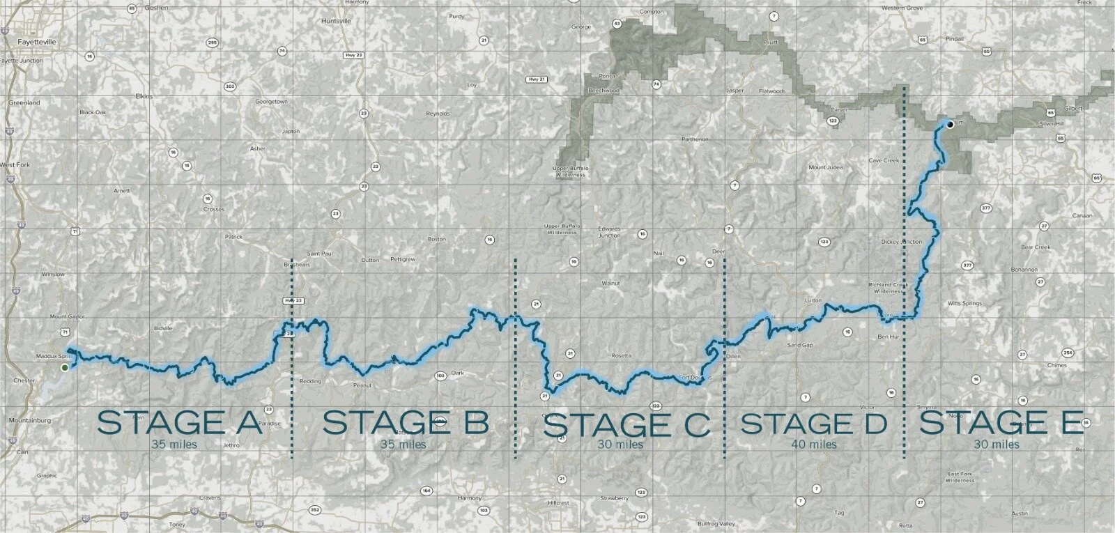 ozark highlands trail