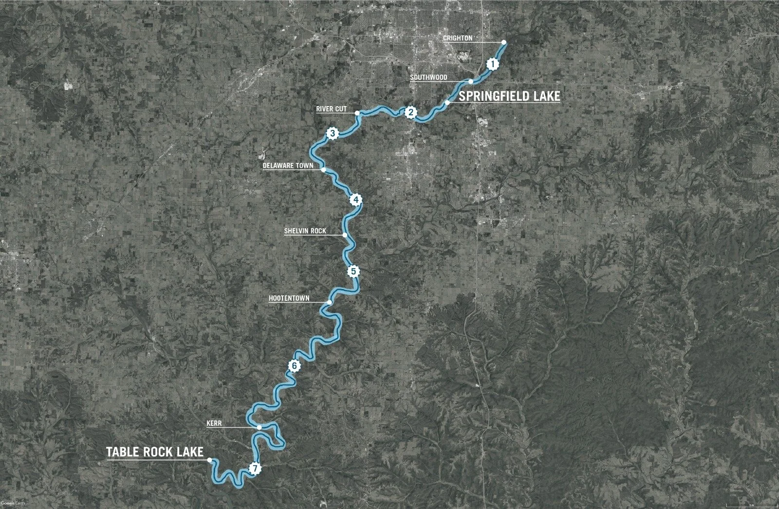 James River Kayaking Maps James River Float Series: Float 2 - Tailwaters To Rivercut — 37 North  Expeditions