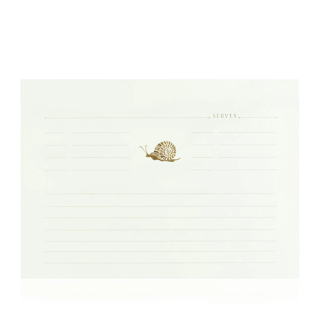 Snail - Recipe Card Set 20