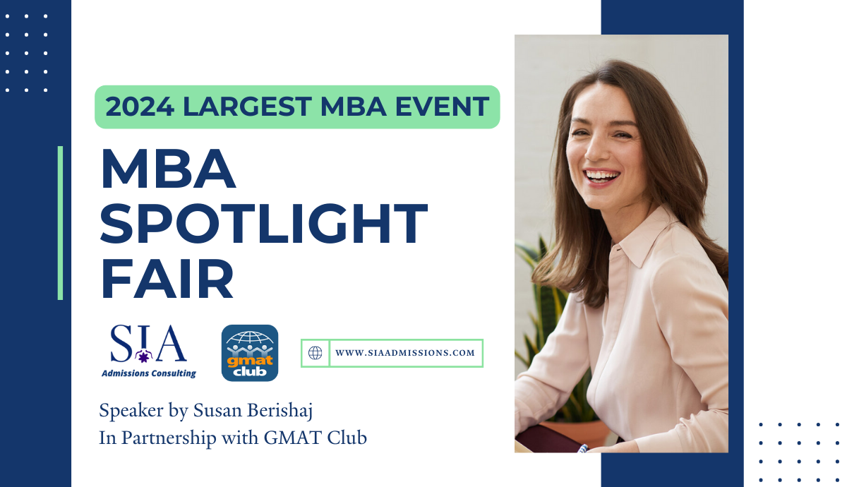 GMAT Club’s MBA Spotlight Fair: Overcoming Setbacks in the MBA Application Process