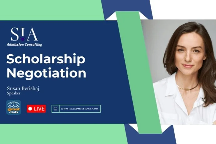 GMAT Club's Weekend Admit: Scholarship Negotiation