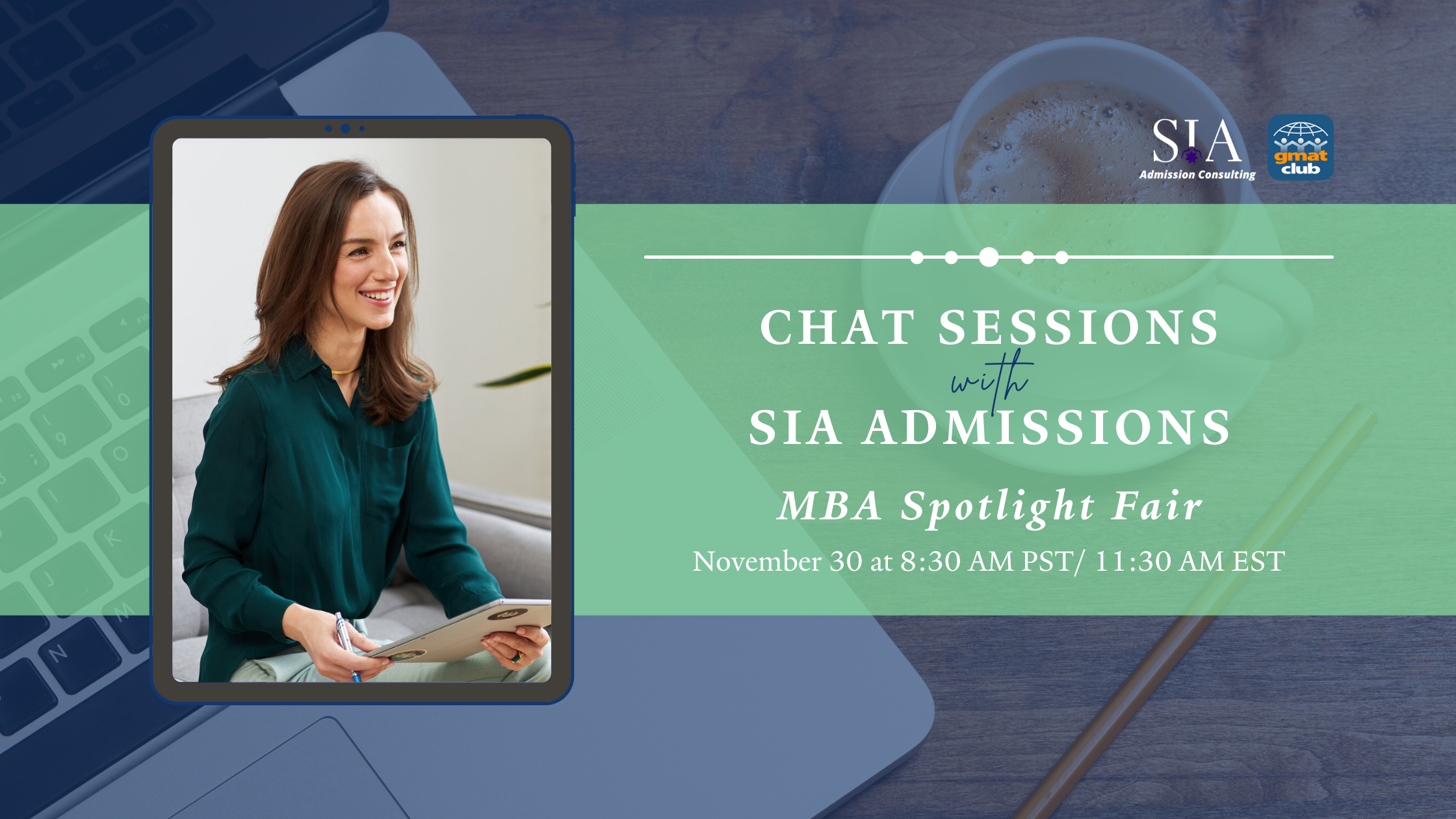 Sia Admissions - MBA Spotlight Fair: Q&A Sessions with Sia Admissions