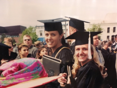 New wives graduating from college 