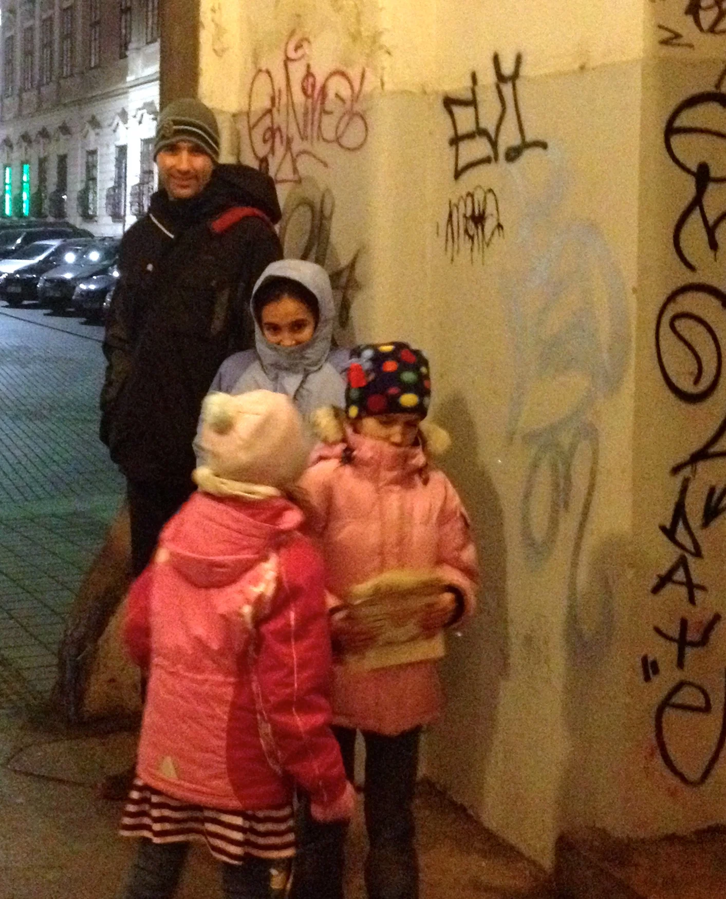 This is the way we go to school, go to school, go to school...