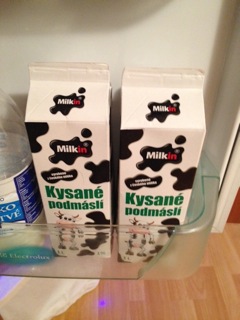 Got milk? Um, no. 