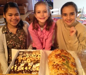 Maria's masterpieces. The pictures don't do them justice! 
