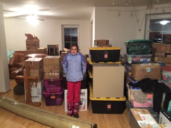 And all our worldly stuff! 