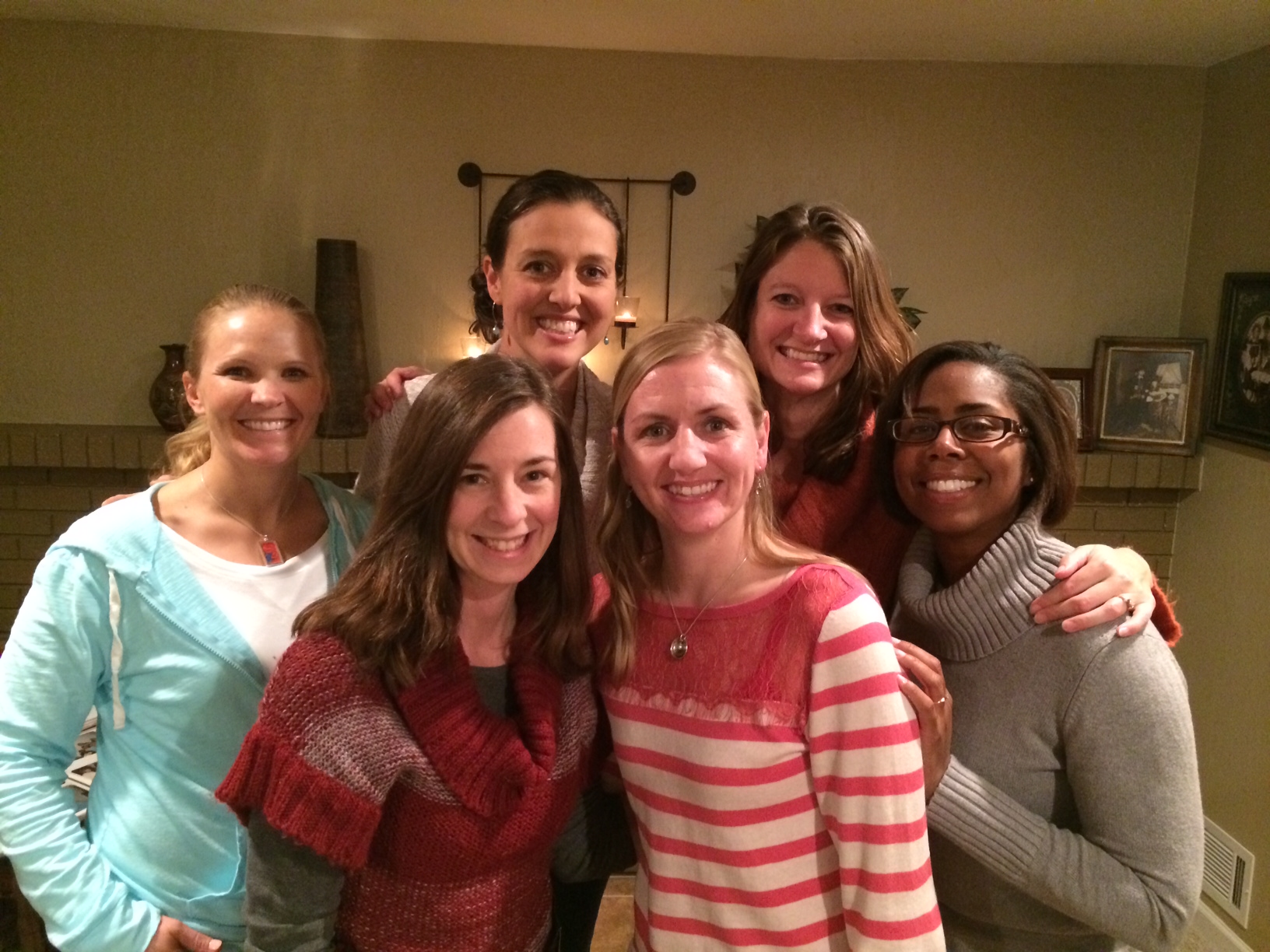 Ansley, Allie, Alivia, Stacy, and Sue--just some of the group who are cherished and lifelong friends...and all up in each other's bidness. 