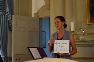 For this I have Christ... 