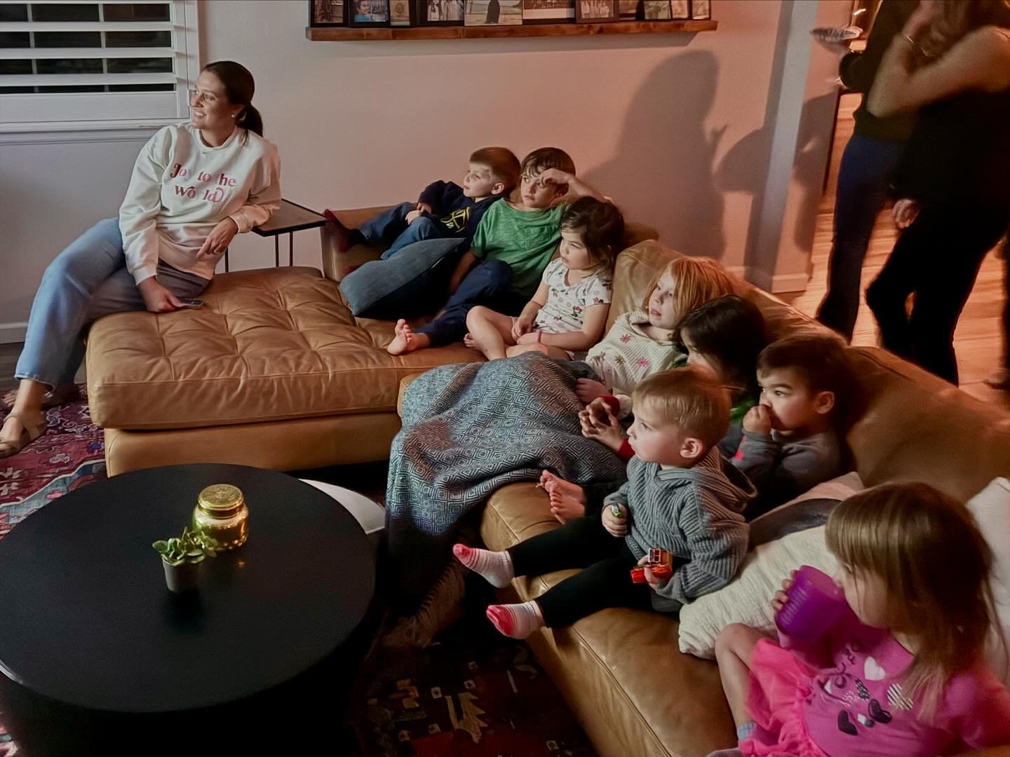 Church staff kids. Our church has 28 of them and they are a special crew. They are the little unsung heroes of every faith family. We had them all over to our house last night to watch A Charlie Brown Christmas &mdash; part of my multi-year plan to s