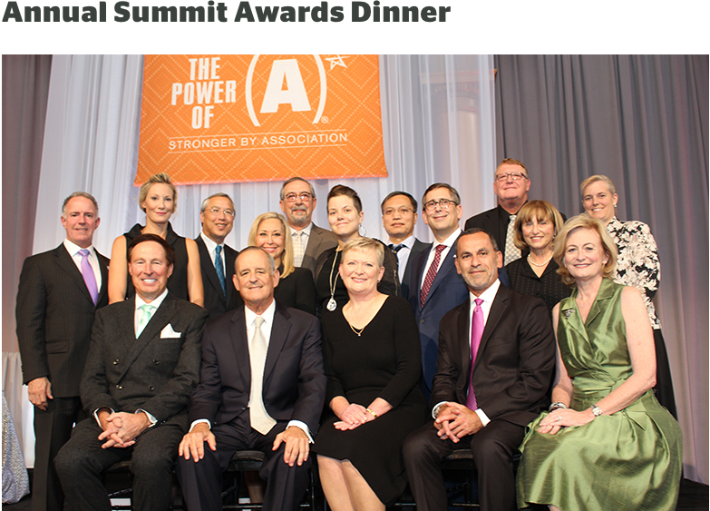 RI Attends ASAE Awards Summit with NSSGA on October 4, 2017