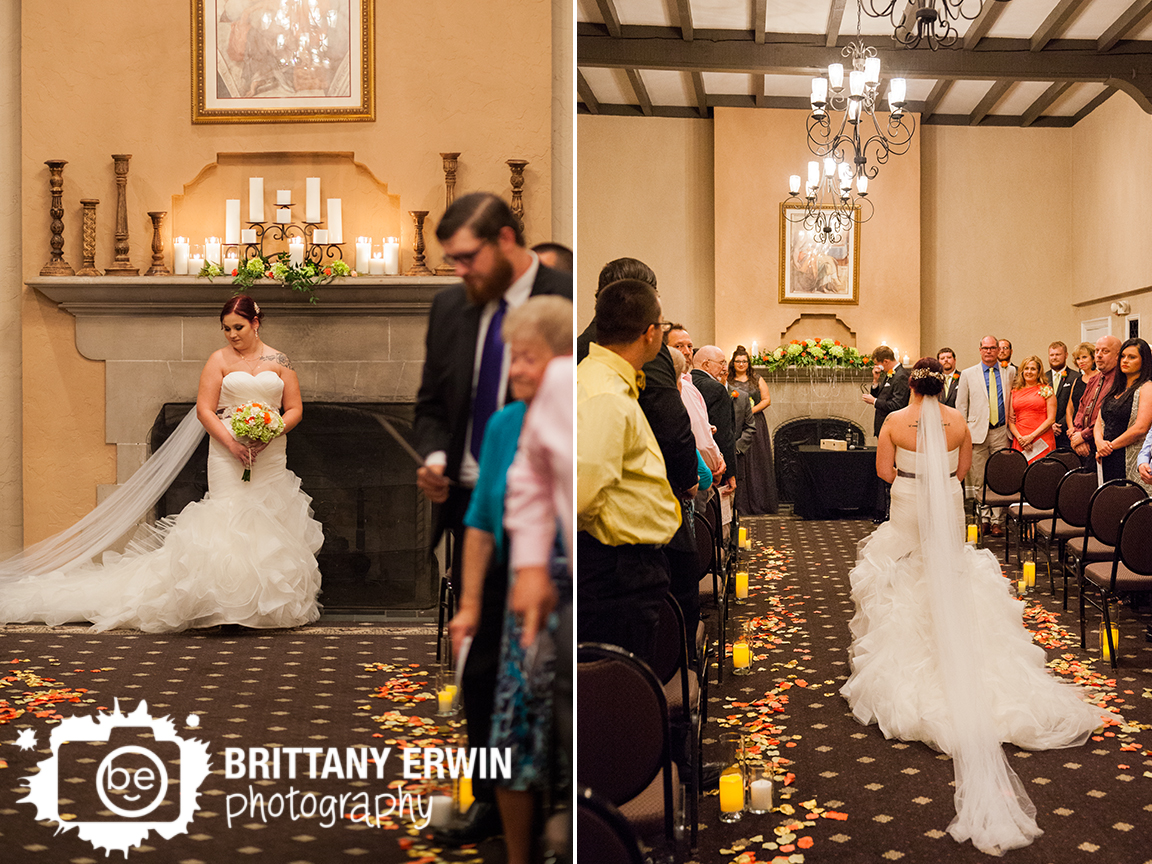 Indianapolis-wedding-ceremony-Hillcrest-Country-Club-bride-walking-down-the-aisle-groom-reaction.jpg