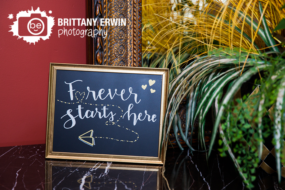 Indianapolis-wedding-photographer-Hillcrest-Country-Club-ceremony-sign-forever-starts-here.jpg
