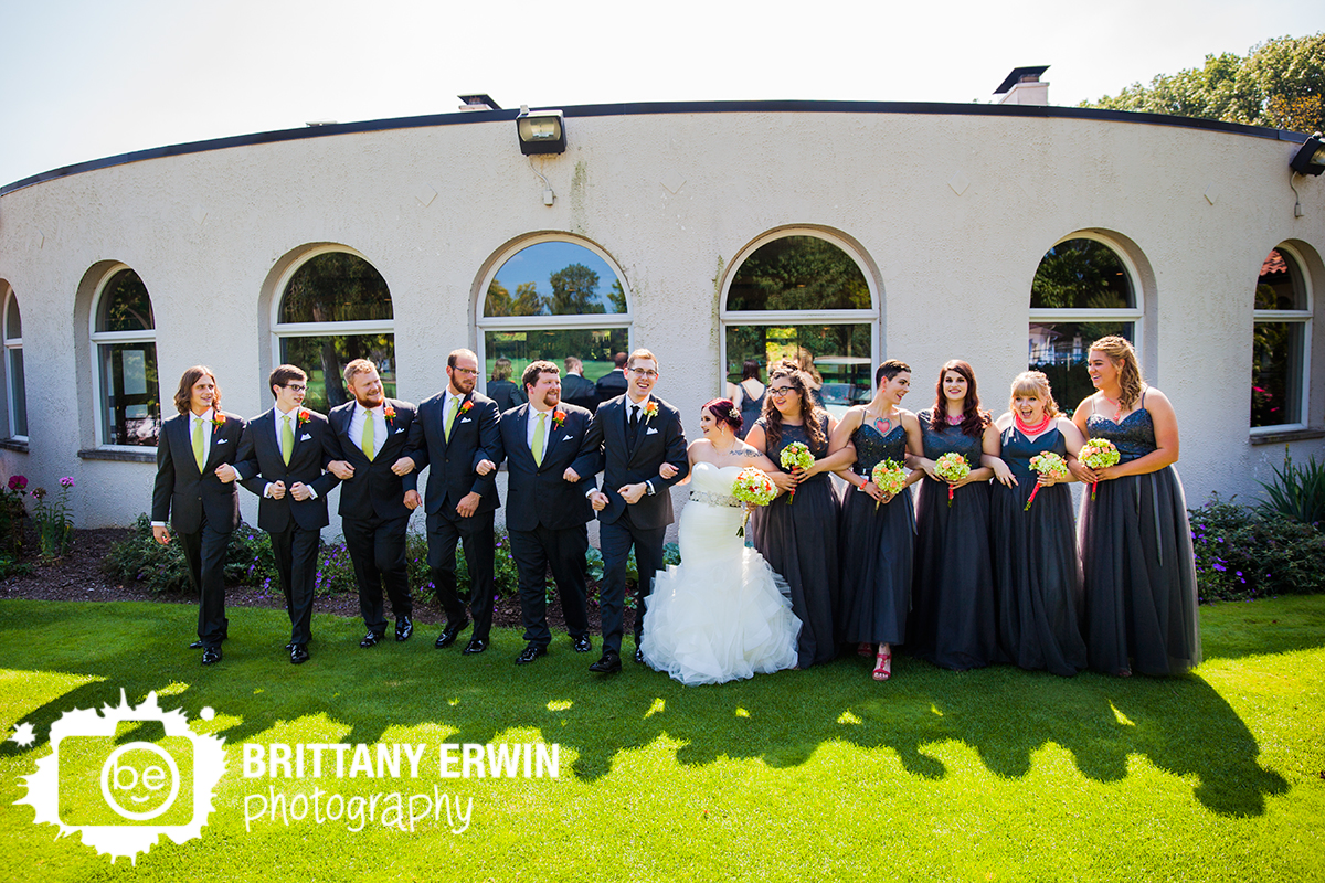 Indianapolis-wedding-photographer-bridal-party-outside-Hillcrest-Country-Club-golf-coarse-venue.jpg