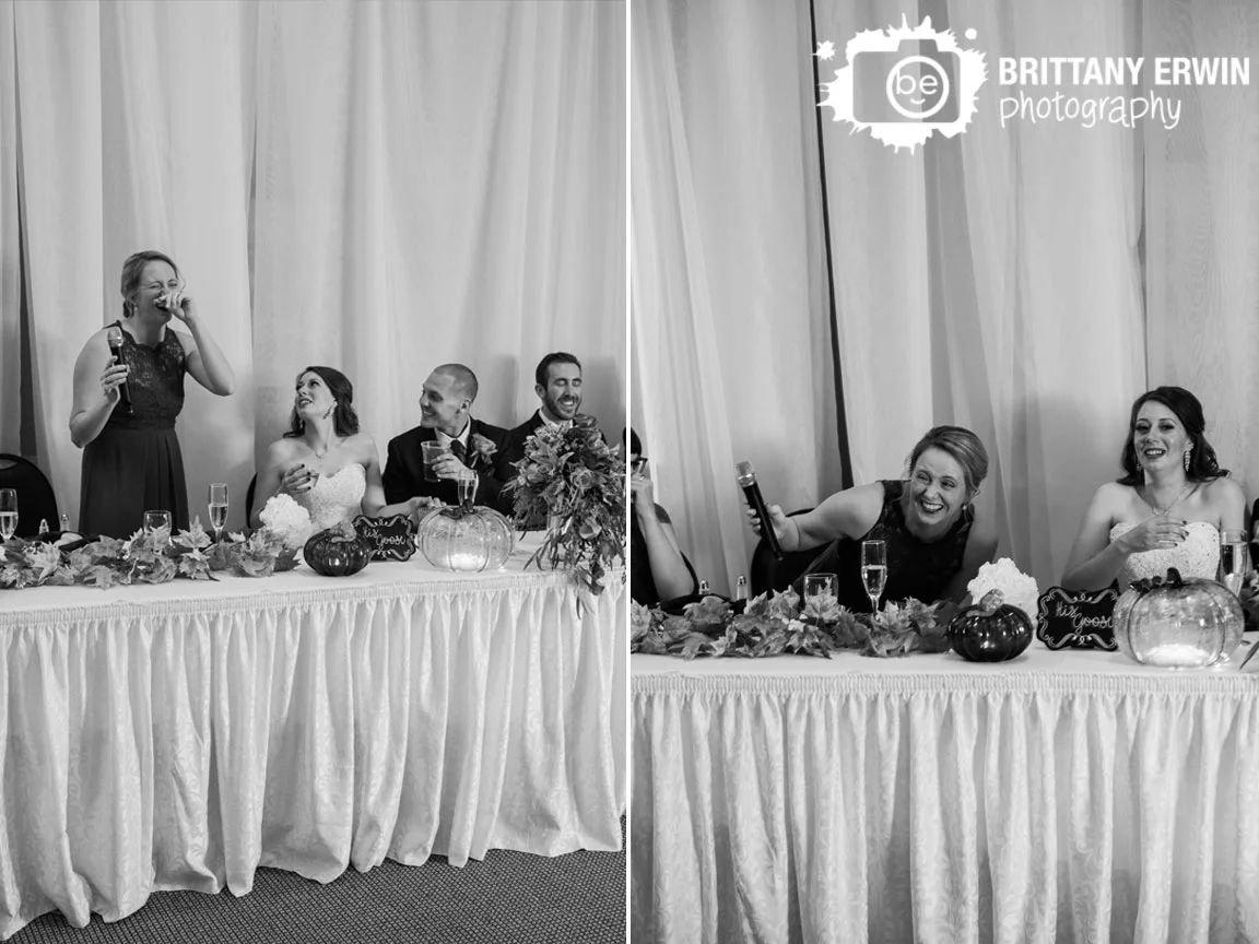 Noblesville-Indiana-wedding-photographer-reception-speech-maid-of-honor-toast-funny-reaction.jpg