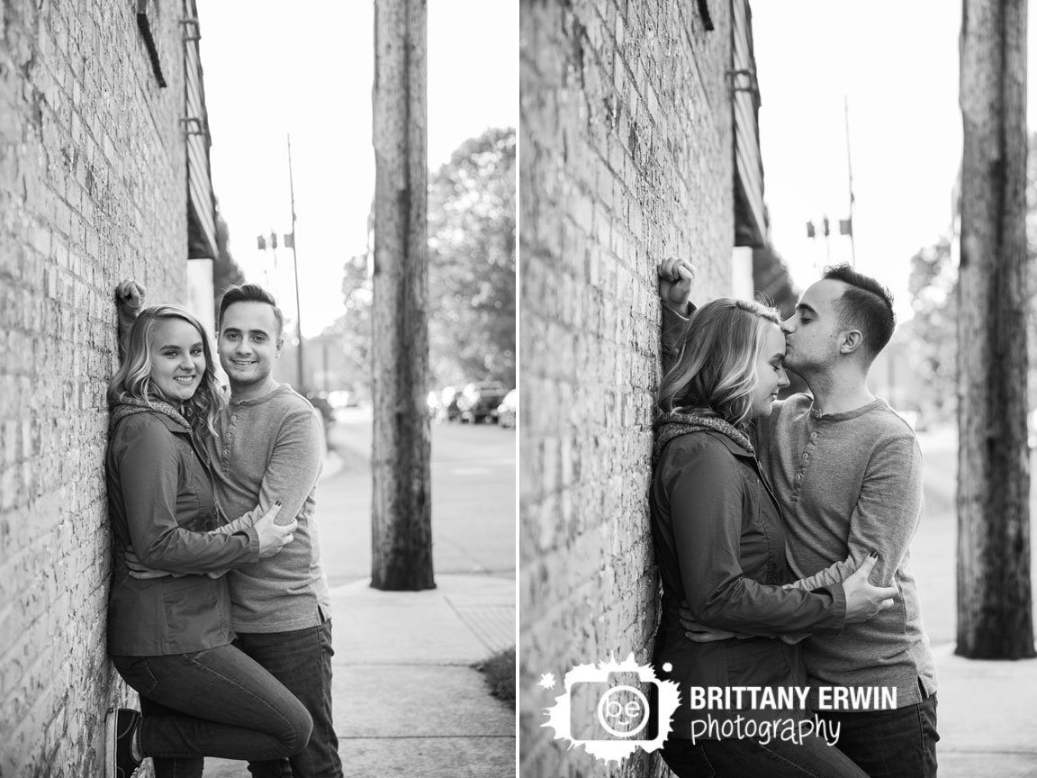 Irvington-Indiana-brick-wall-rustic-engagement-portrait-photographer-Brittany-Erwin-Photography.jpg