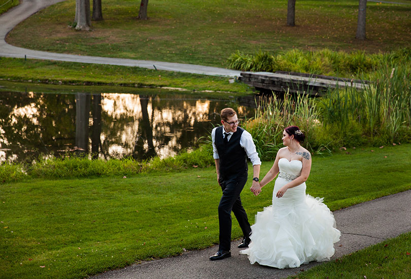 Hillcrest Country Club Indiana wedding photographer
