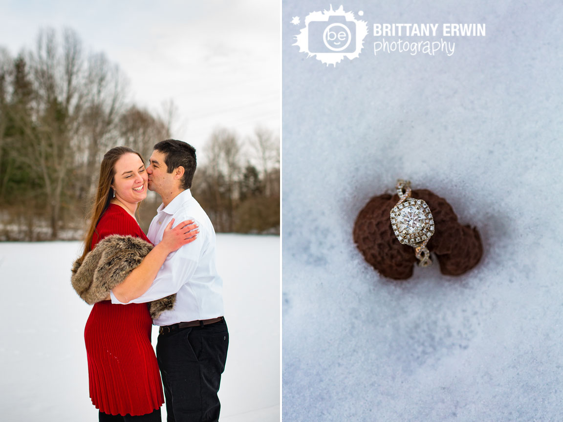 Indianapolis-winter-snow-portrait-photographer-couple-outside-fur-shawl-cheek-kiss.jpg