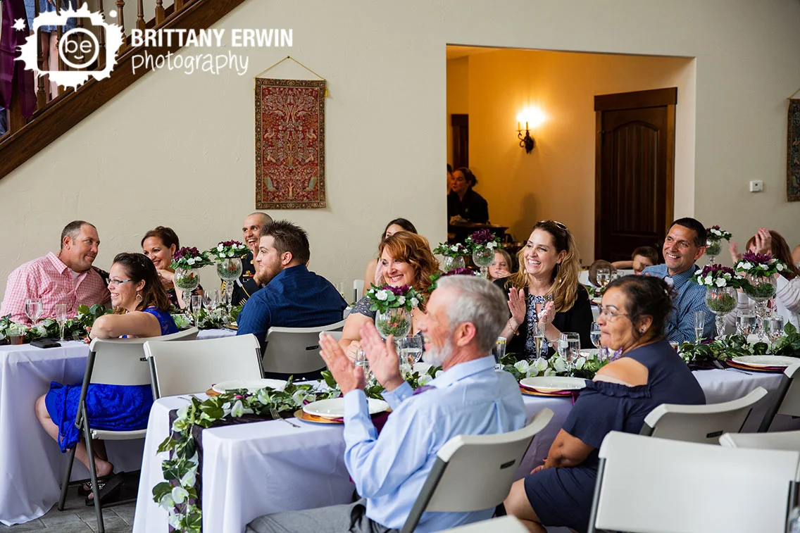 Clayshire-Castle-wedding-photographer-mother-of-bride-reaction-speech.jpg
