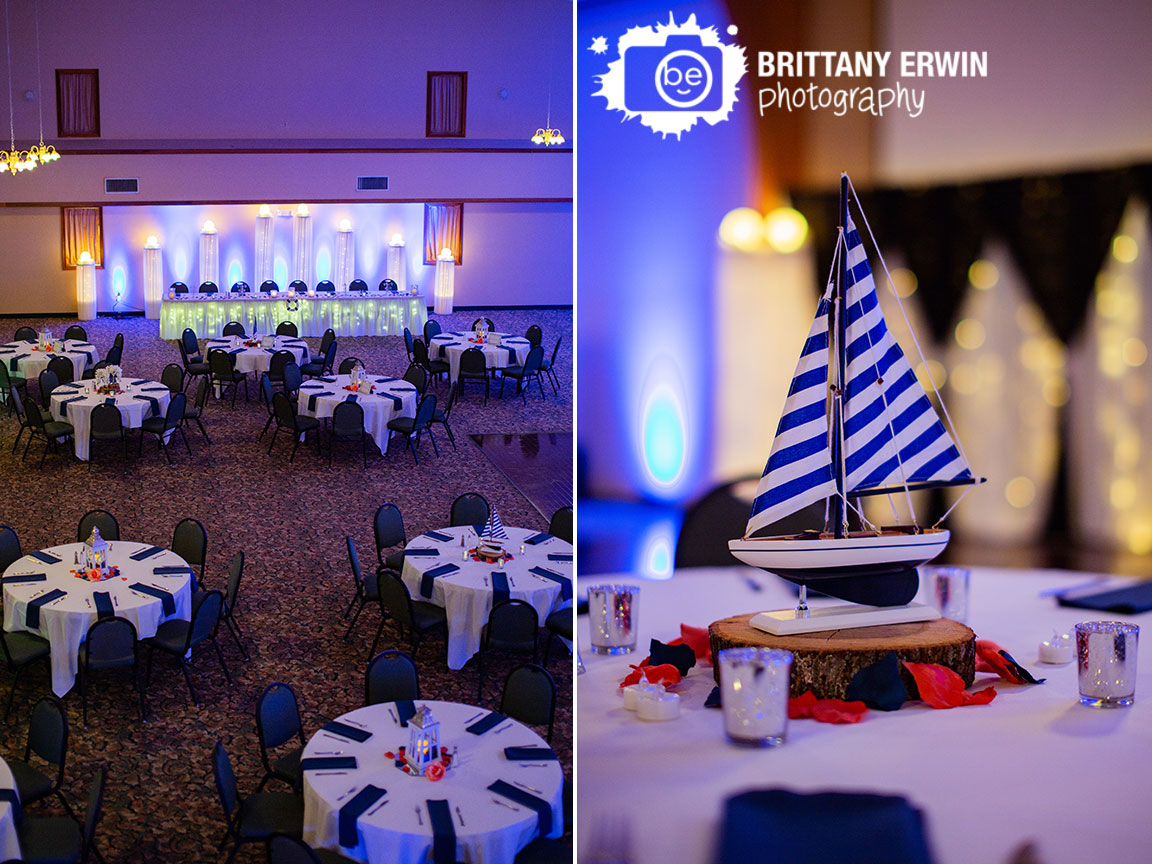 Moorseville-Indiana-wedding-photographer-reception-setup-room-navy-napkins.jpg