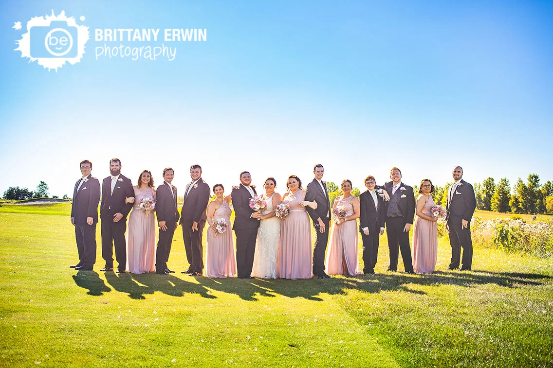 Bridal-party-portrait-large-group-outdoor-golf-course-heartland-crossing-Indiana-photographer.jpg