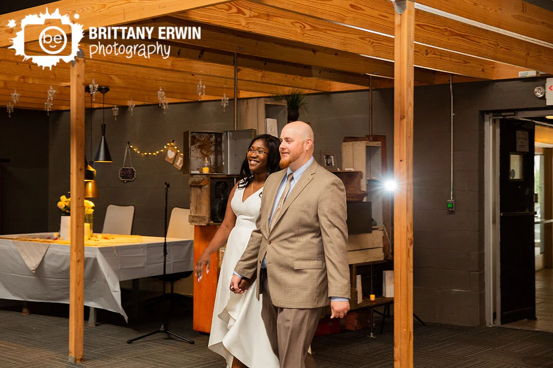 Vanessa + Matt = Married! Wedding reception at the SpeakEasy