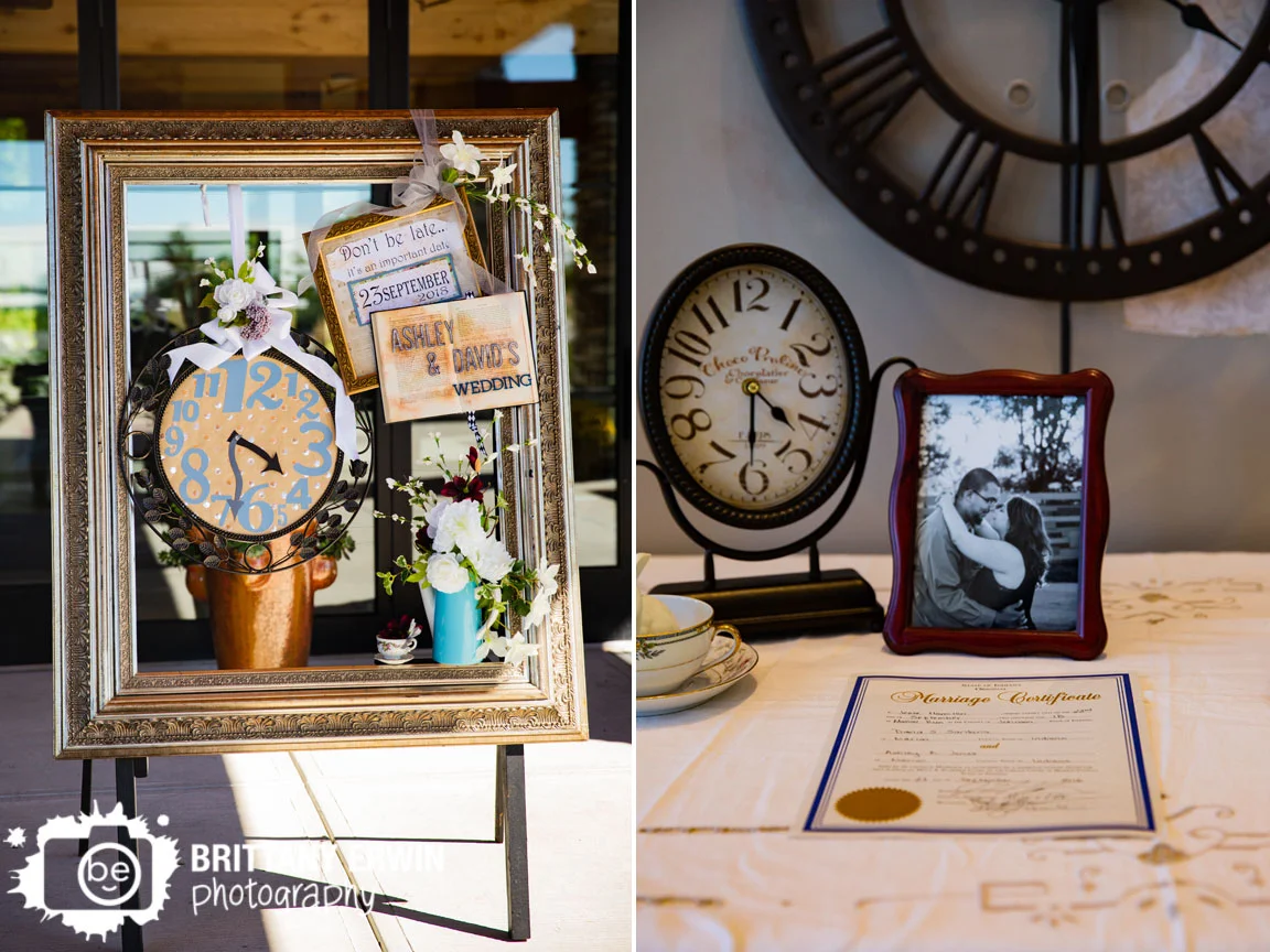 Alice-in-Wonderland-themed-wedding-Sycamore-at-Mallow-Run-clock-welcome-sign.jpg