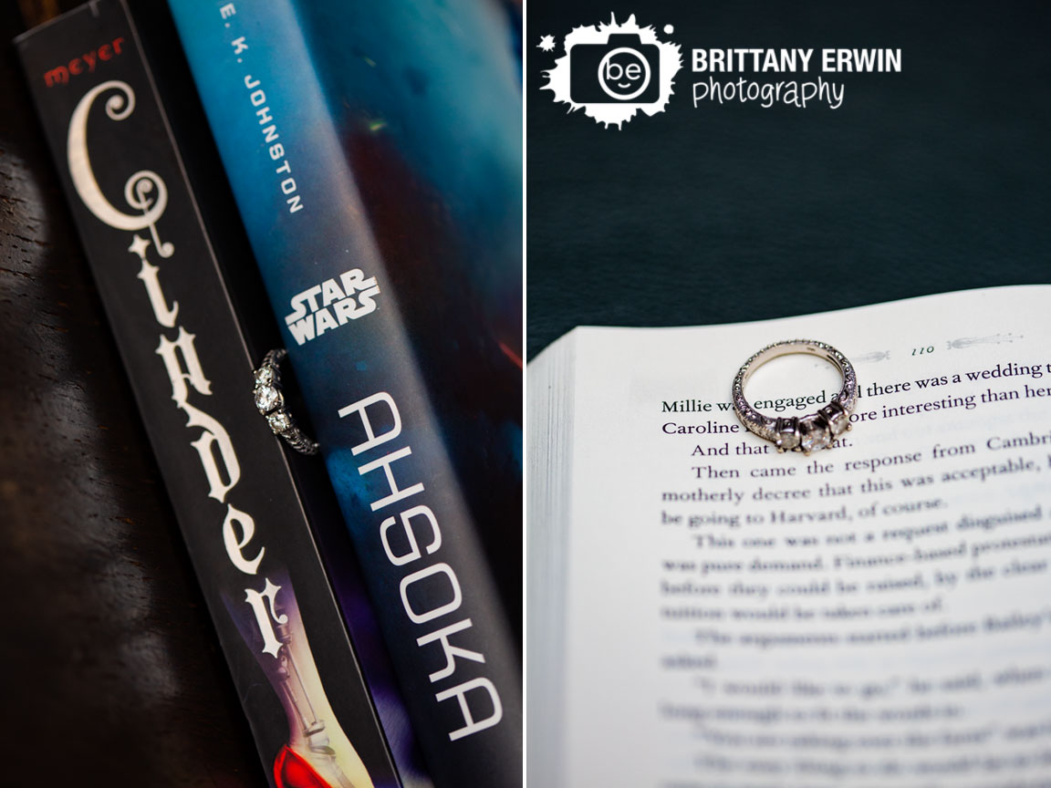 Engagement-portrait-photographer-books-ring-between-outline-engaged-on-page.jpg