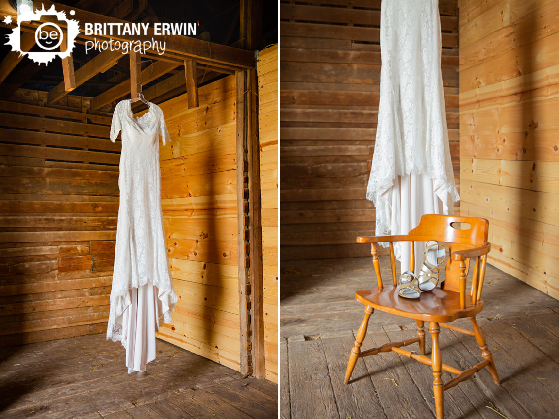 Barn-wedding-photographer-maggie-sottero-gown-hanging-with-shoes-on-chair.jpg