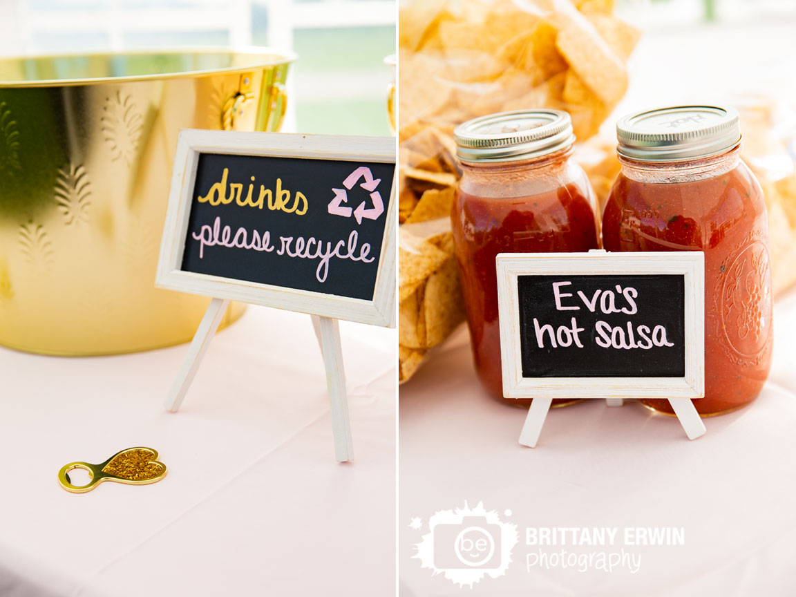 recycle-please-sign-wedding-reception-salsa-appetizer-cocktail-hour.jpg