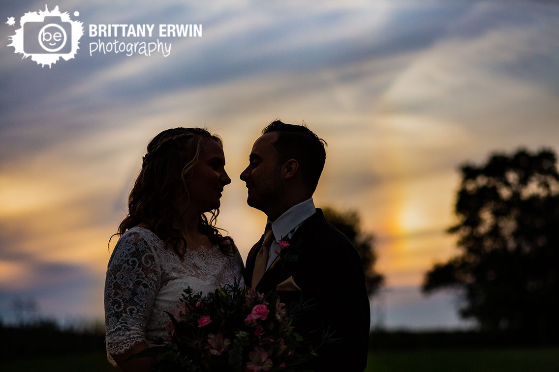 Wea-Creek-Orchard-wedding-photographer-couple-silhouette-sunset-blue-gold-sky.jpg