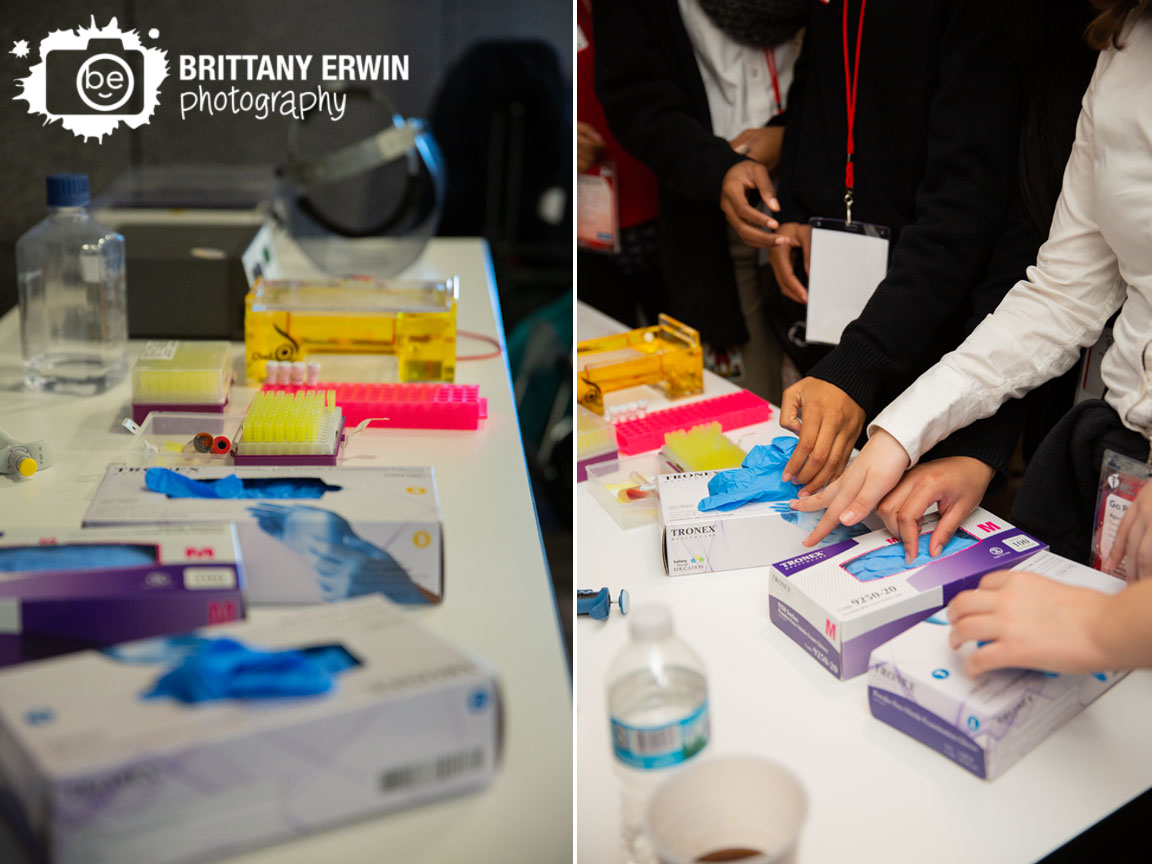 Medical-event-photographer-students-put-on-gloves-test-blood-STEM-student.jpg