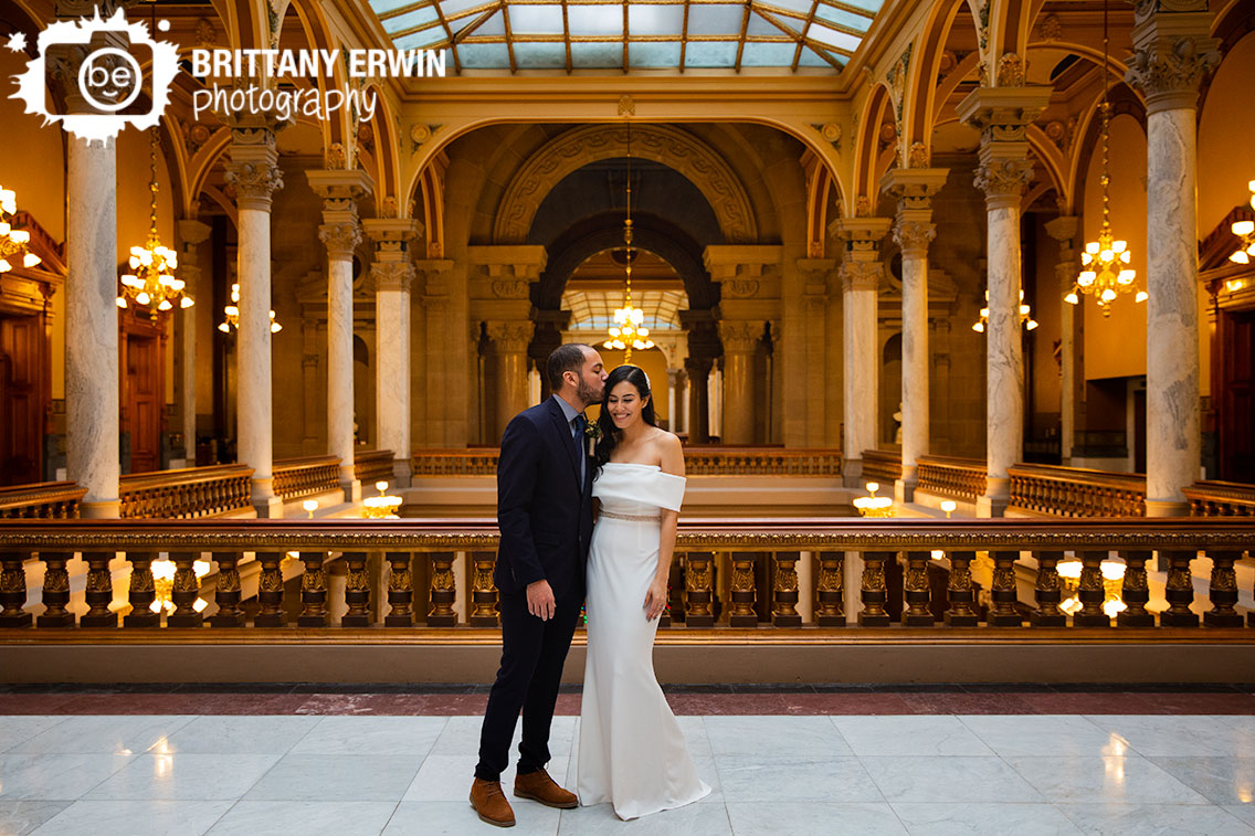 Indianapolis-Elopement-photographer-forehead-temple-kiss-on-balcony.jpg