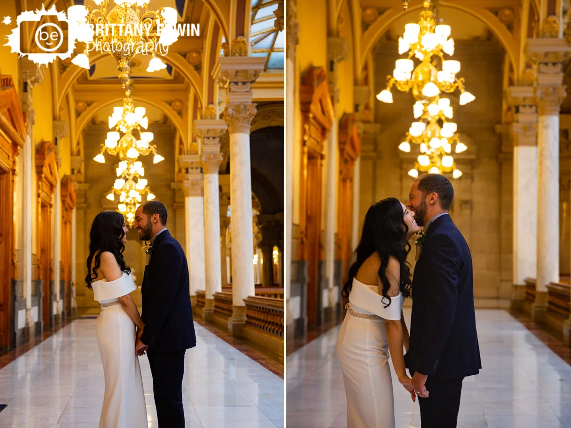 Indianapolis-elopement-couple-at-Indiana-State-Museum-laughing.jpg