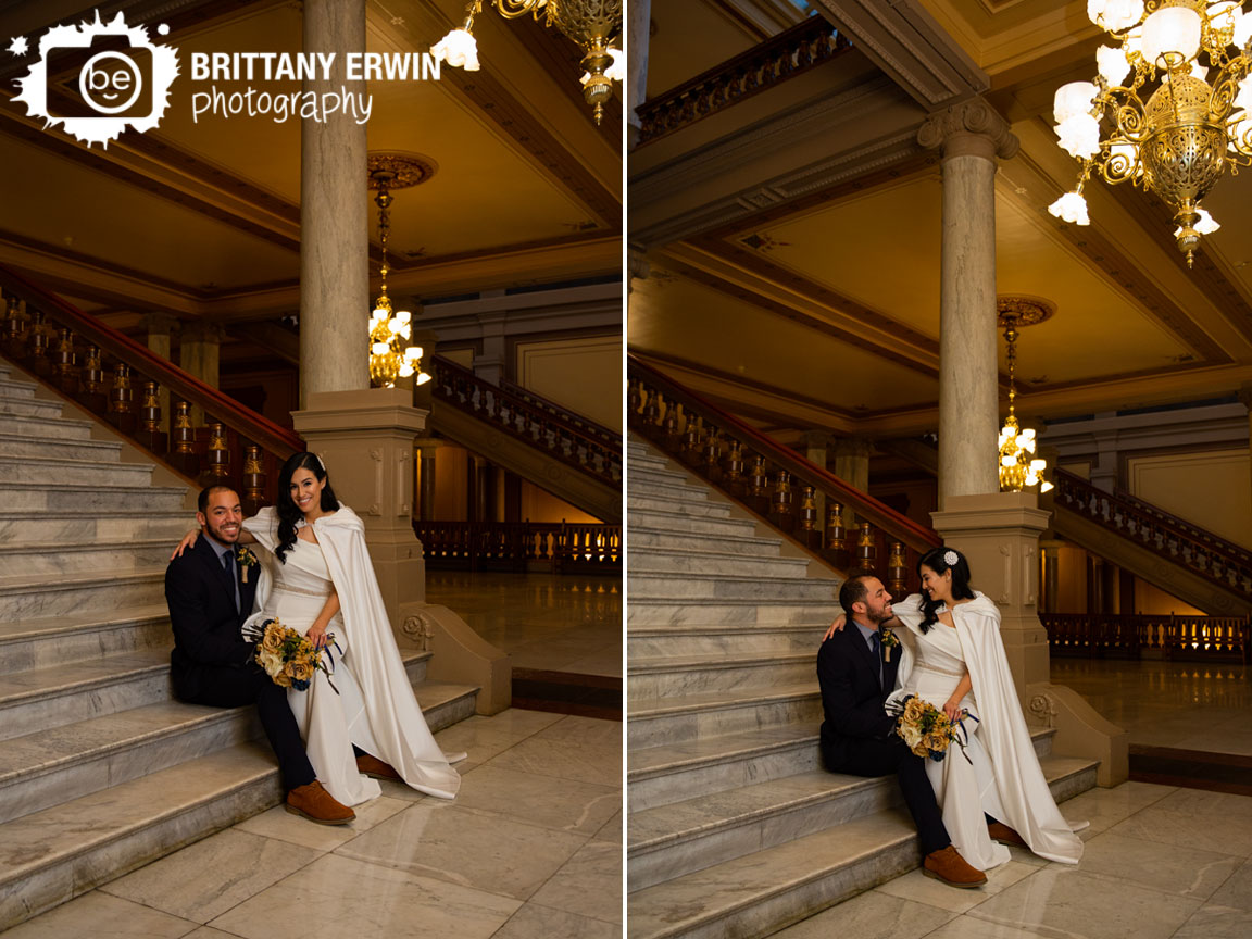 Indiana-State-House-couple-on-steps-marble-floors-chandeliers-elopement.jpg