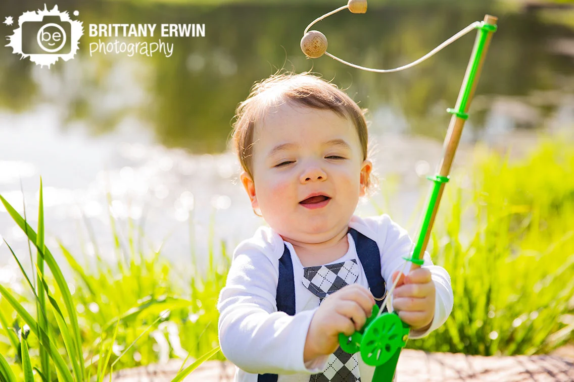 baby's first fishing pole