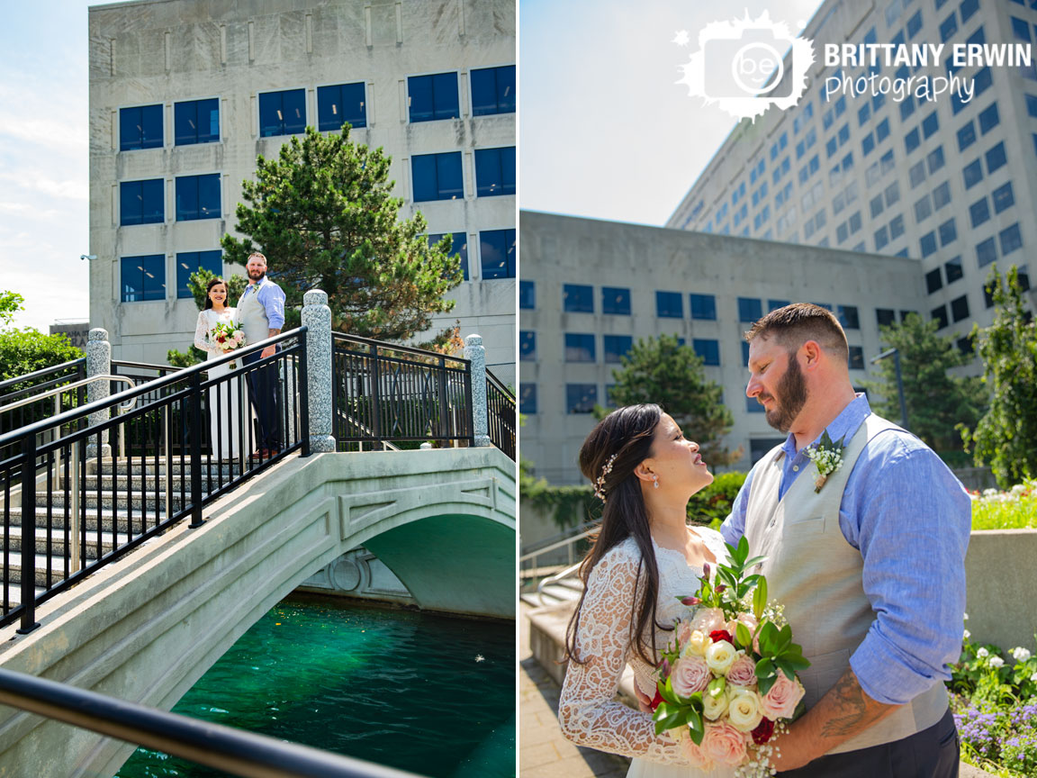 Indianapolis-canal-couple-portrait-newlyweds-on-bridge-elopement-photographer.jpg