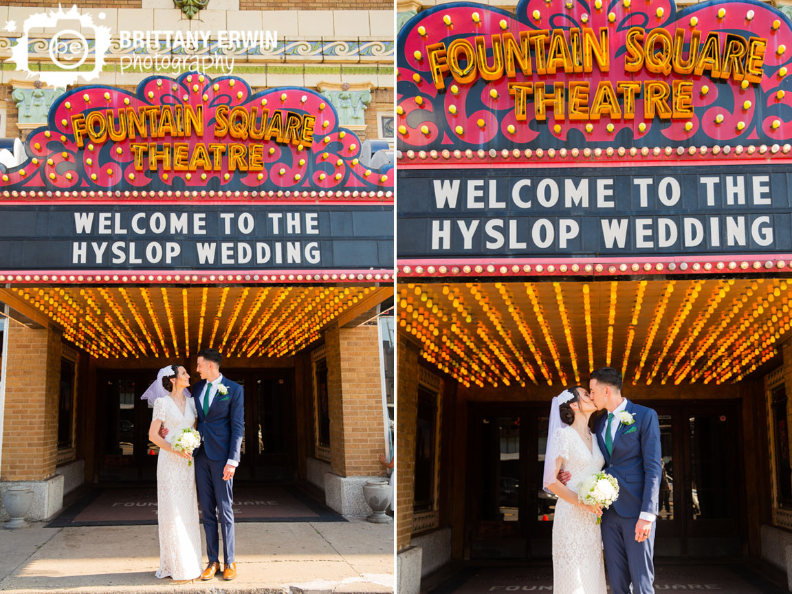 Fountain-Square-Theatre-wedding-photographer-welcome-to-the-wedding-sign-vintage-lights.jpg