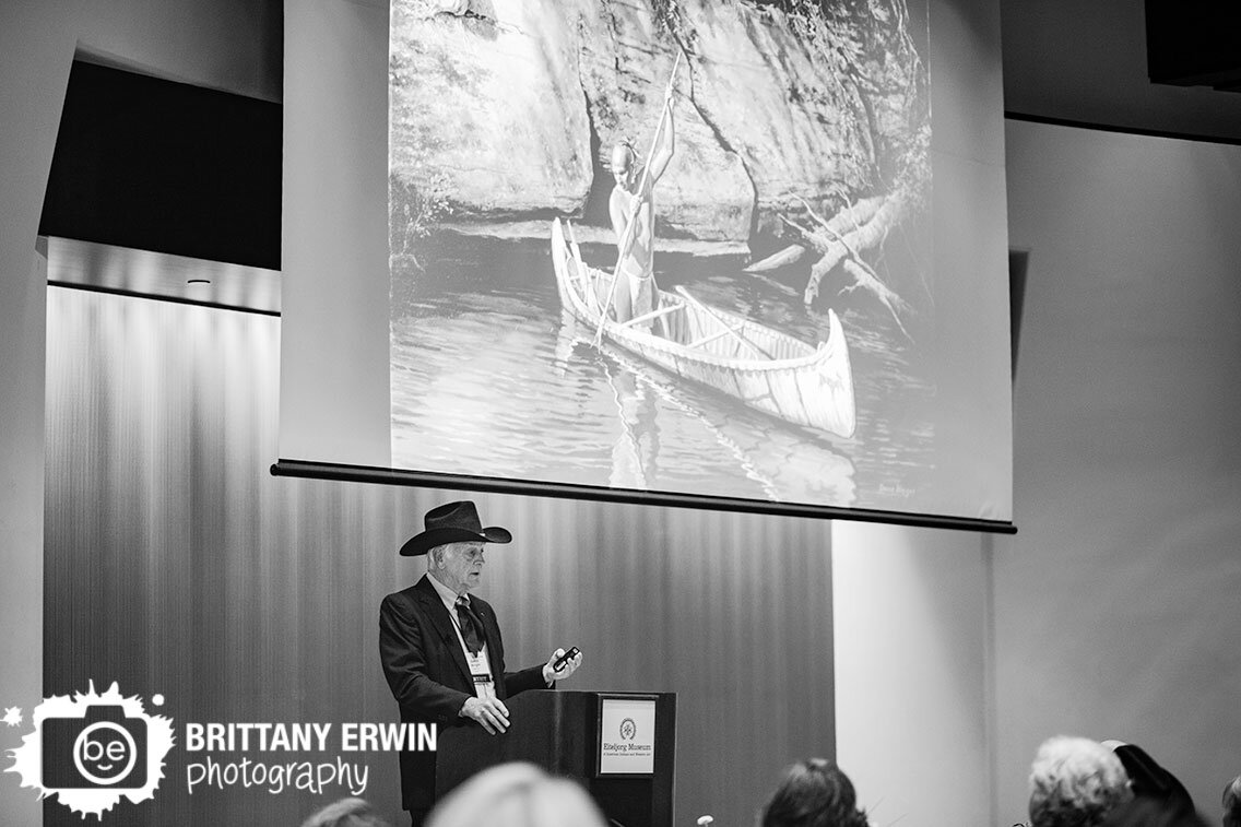 David-Wright-painter-artist-talk-eiteljorg-museum-canoe-with-native-american.jpg