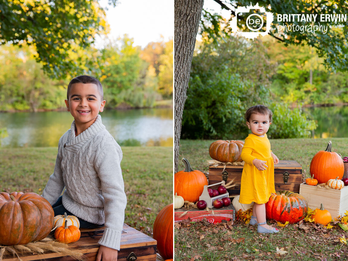 Indianapolis-fall-portrait-photographer-mini-session-toddler-with-pumpkins-apple-setup.jpg