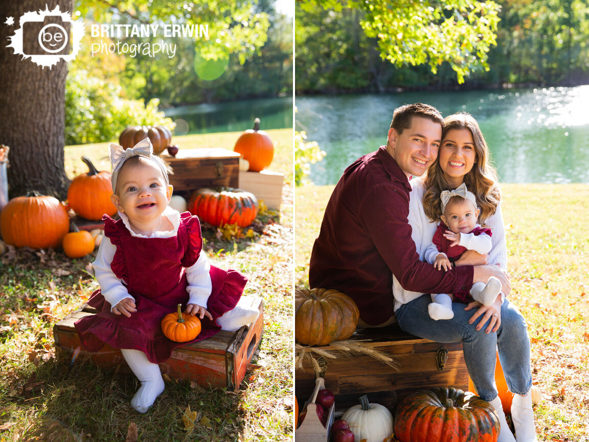 Family-portrait-photographer-fall-pumpkins-pond-side-group-baby-girl.jpg