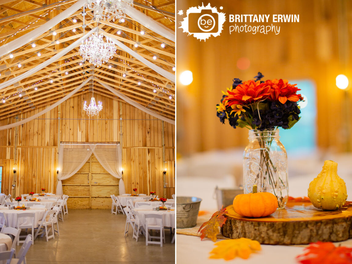 Fall-wedding-photographer-leaves-gourds-centerpiece-reception-space.jpg