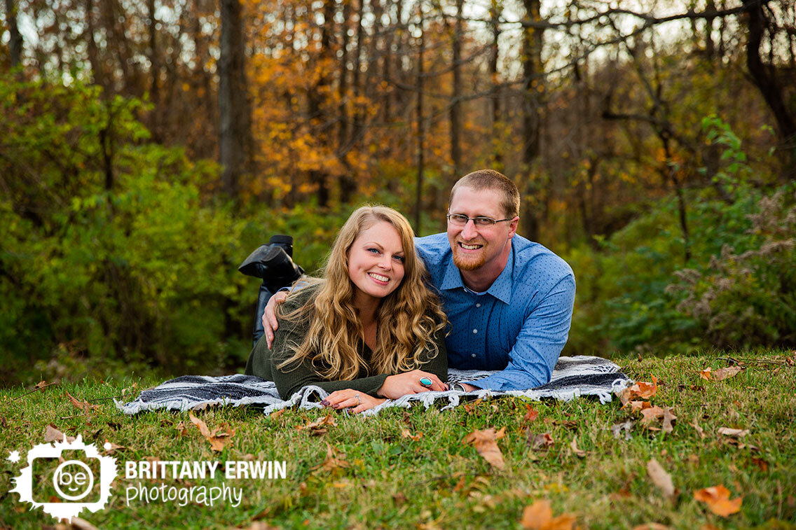 Indiana-engagement-portrait-photographer-couple-on-blanket-fall-leaves.jpg