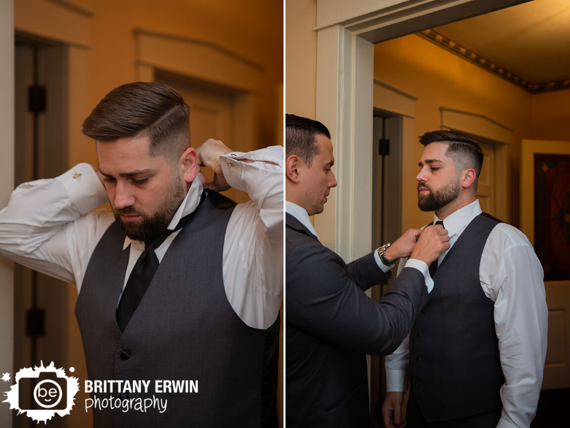Indianapolis-wedding-photographer-groom-getting-ready-putting-on-tie-for-catholic-ceremony.jpg